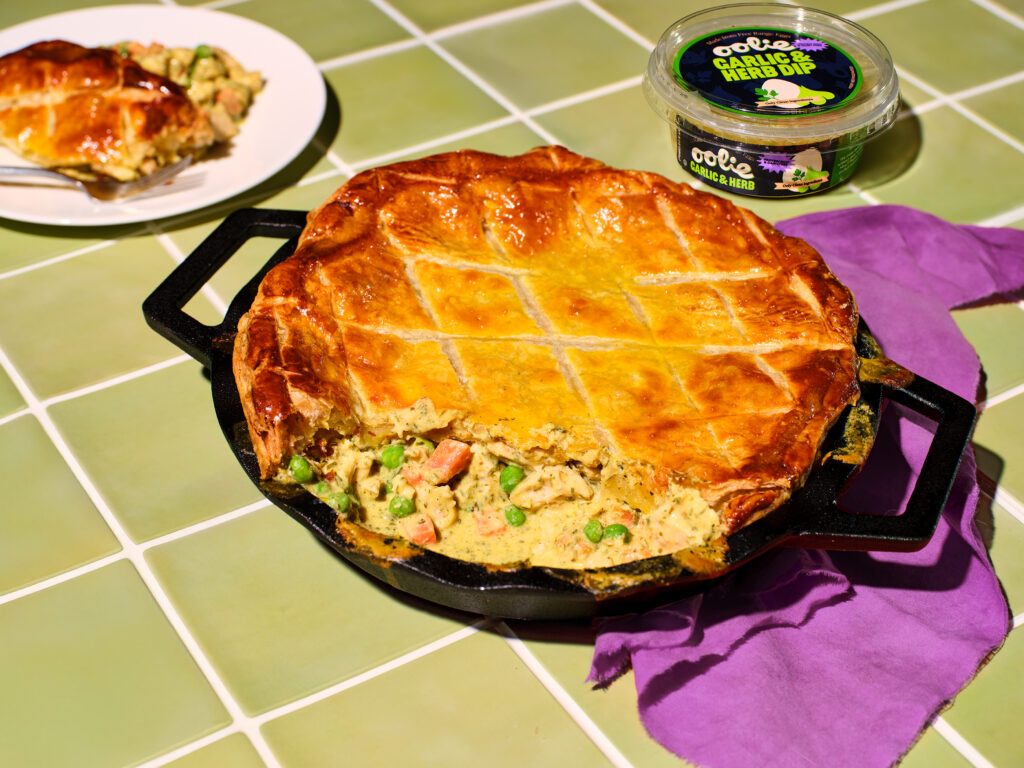 Garlic and Herb Chicken Pot Pie