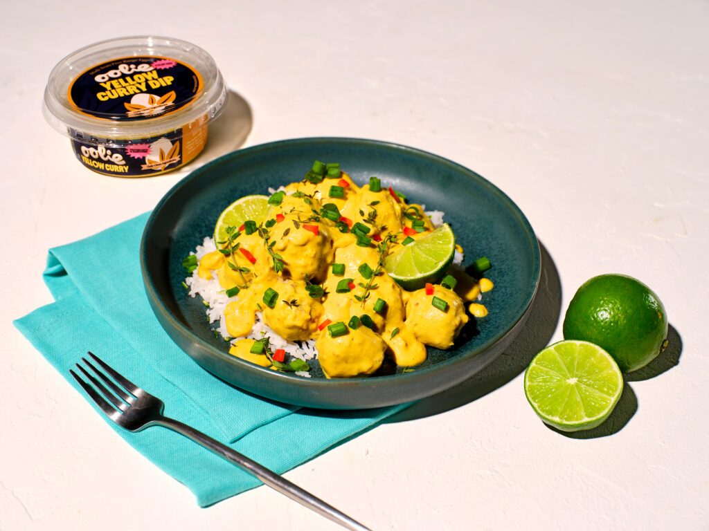 Caribbean Curry Chicken Meatballs