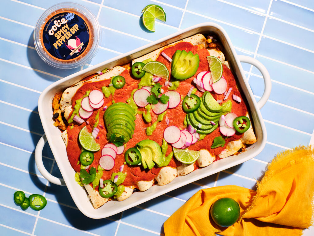 Protein-Packed Chicken Enchiladas