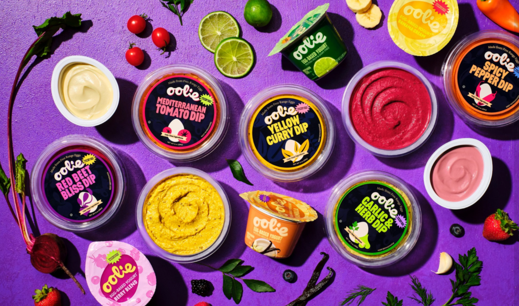 OolieTM, the world’s first brand of functional and delicious egg-based products.