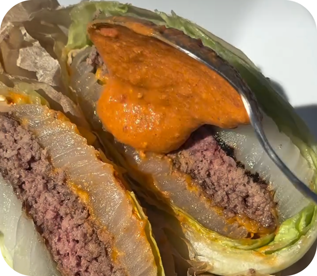 Sandwiches with spread spread being applied