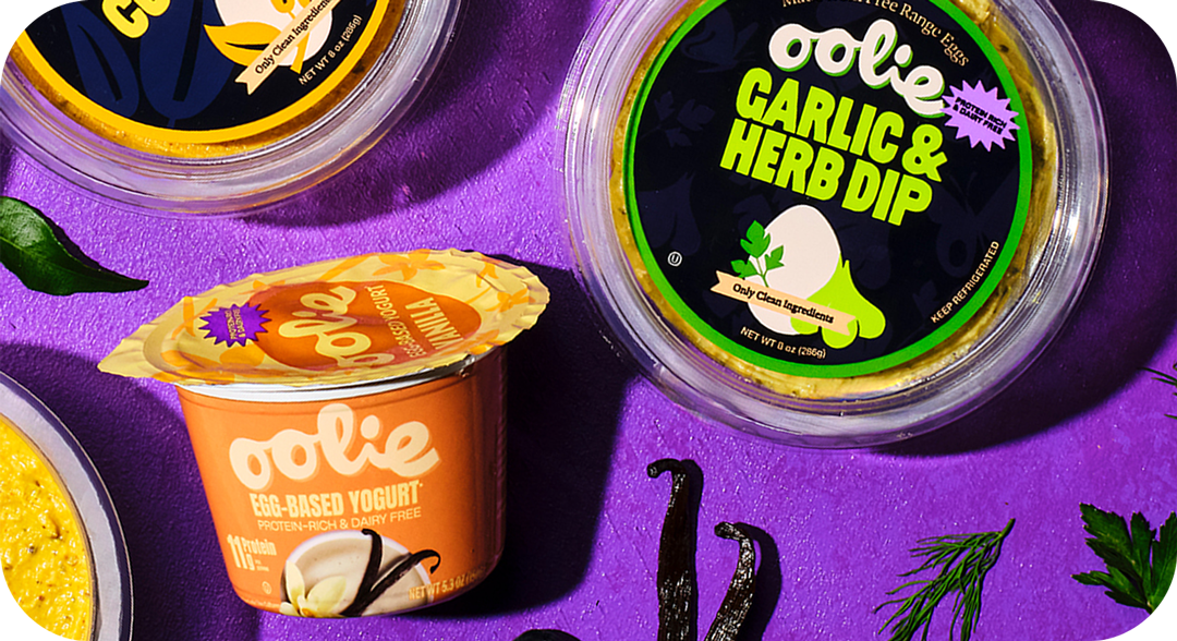 retail packaging of Oolie Dips and Spreads