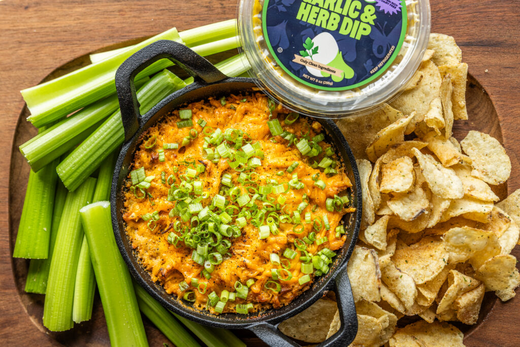 Buffalo Chicken Dip with Rotisserie Chicken